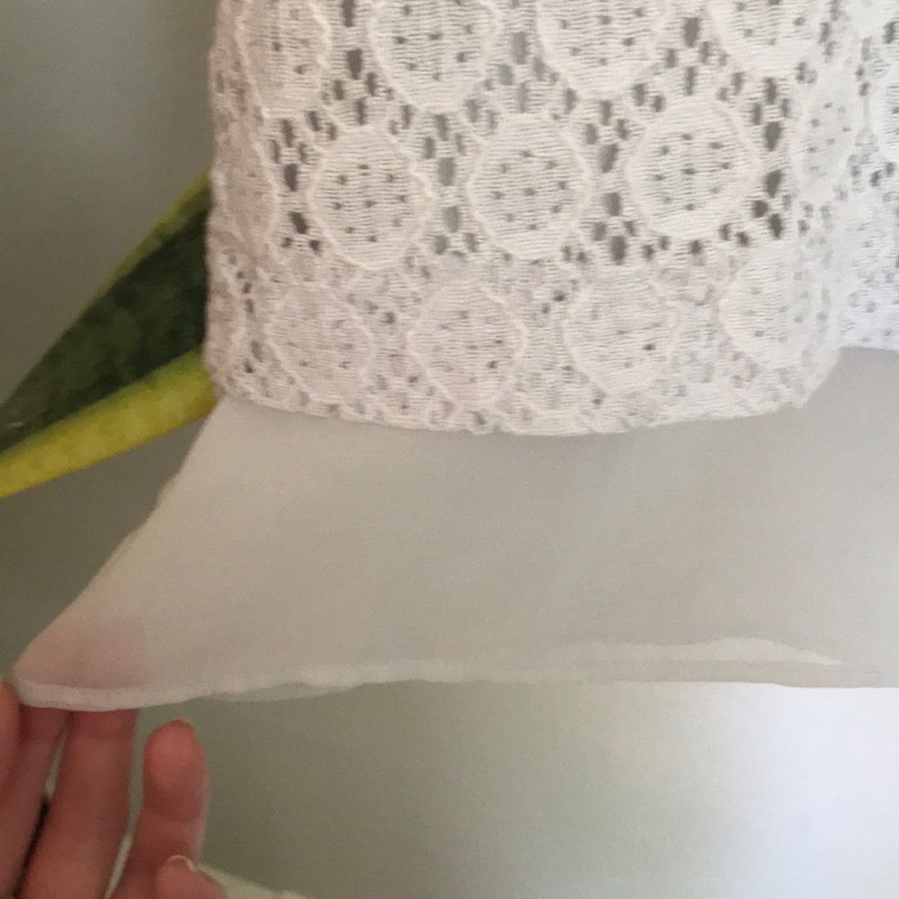 Eyelet Design Top - Picture 2 of 3